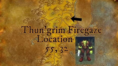 forged steel box location|WoW Classic/Thun'grim Firegaze and Forged Steel. .